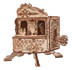 Wood Trick Fairy Theatre Music Box 3D Wooden Model Kit
