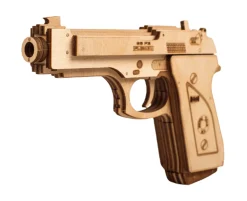 Wood Trick Gun M1 3D Wooden Model Kit