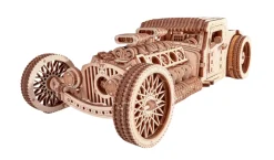 Wood Trick Hot Rod 3D Wooden Model Kit