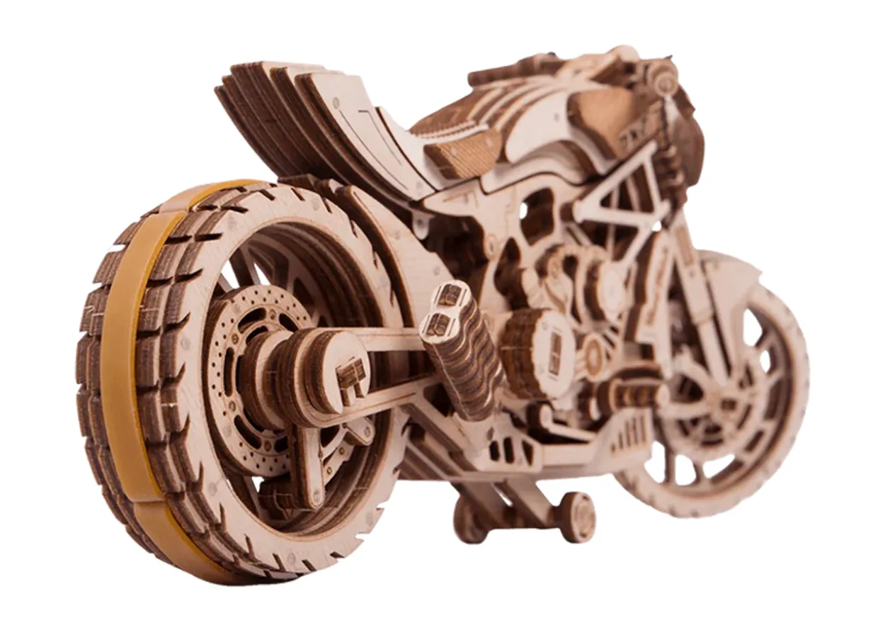 Wood Trick Motorcycle DMS 3D Wooden Model Kit