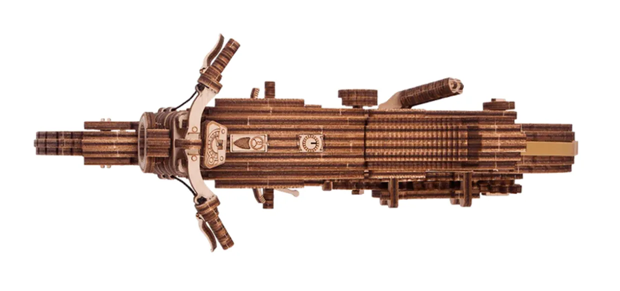 Wood Trick Motorcycle DMS 3D Wooden Model Kit