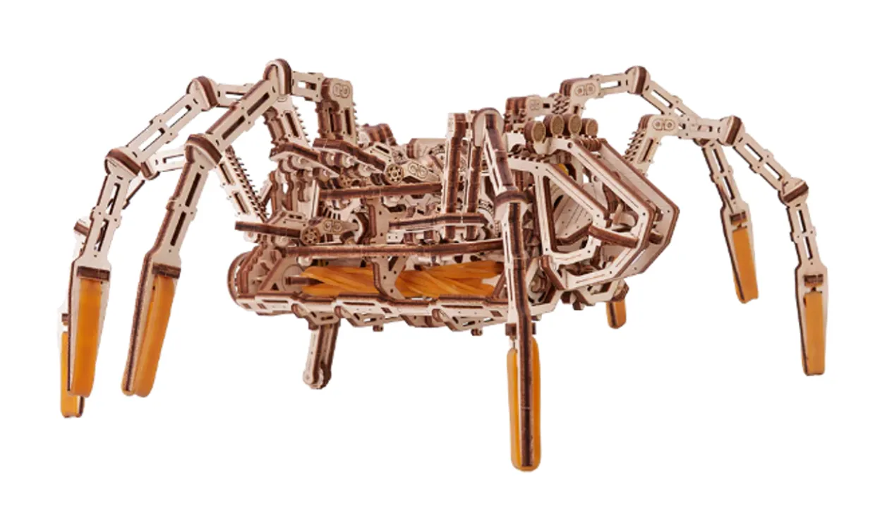 Wood Trick Space Spider 3D Wooden Model Kit