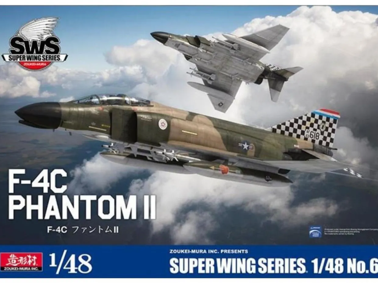 Zoukei Mura 1/48 McDonnell Douglas F-4C Phantom II Model Kit