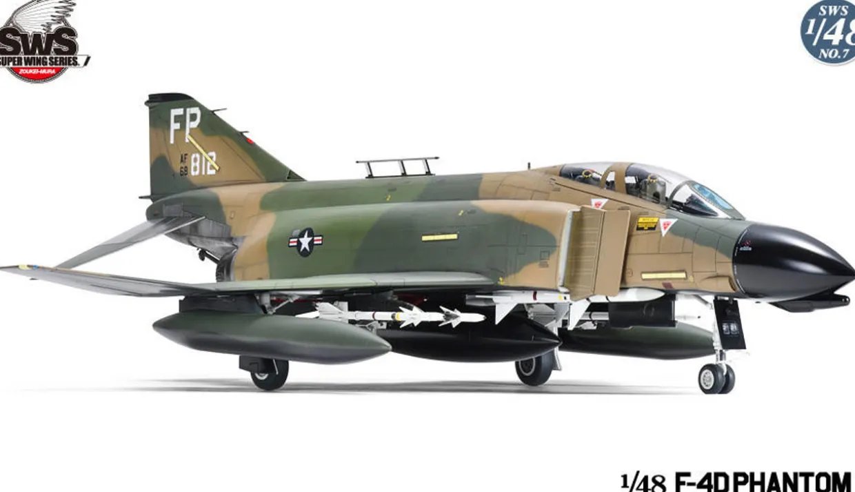 Zoukei Mura 1/48 McDonnell Douglas F-4D Phantom II Model Kit