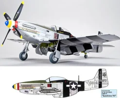 Zoukei Mura 1/32 North American P-51D/K Mustang IV RAF Model Kit