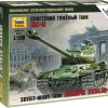 Zvezda 1/100 IS-2 Stalin Heavy Tank