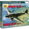 Zvezda 1/200 Junkers Ju 52
