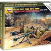 Zvezda 1/72 WWII Soviet Anti-Tank Team