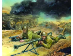 Zvezda 1/72 WWII Soviet Anti-Tank Team