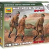 Zvezda 1/72 WWII Soviet Medical Personnel 1941-42