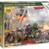 Zvezda 1/72 WWII Soviet MG Crew 1941