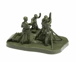 Zvezda 1/72 WWII Soviet 120mm Mortar with Crew