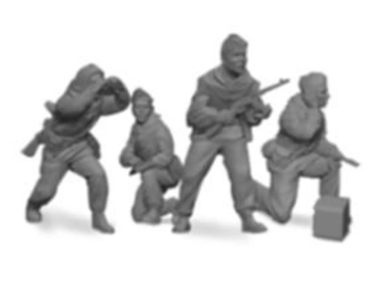 Zvezda 1/72 WWII Soviet Reconnaissance Team