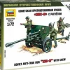 Zvezda 1/72 WWII ZiS-3 76mm Anti-Tank